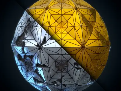 Persian Mirror work material - VOL 05 - Maps - SBsar Texture