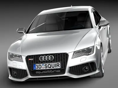 Audi RS7 2014 3D model