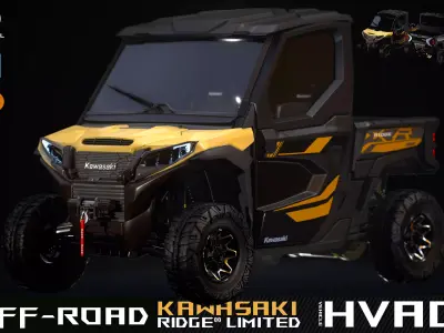 KAWASAKI RIDGE LIMITED HVAC 3D model