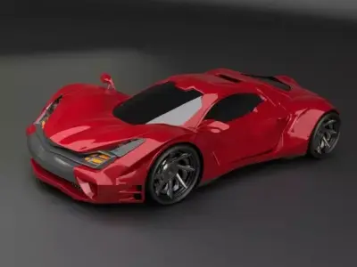 Redstone concept vehicle 3D model