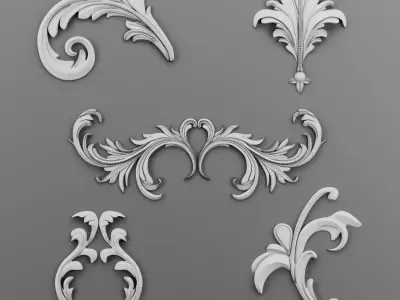 Trim Ornament 139 3D model