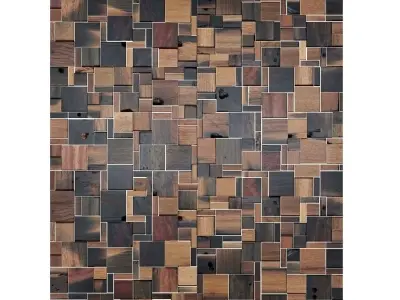 STACKED RUSTIC 3D model