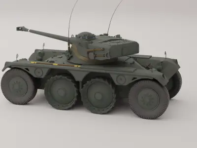 Panhard EBR 75 FL10 3D model