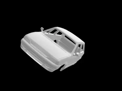 Citroen AX Sport 3D print model