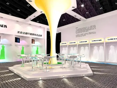 Exhibition - Area - 13X12-3DMAX2009-08 3D model