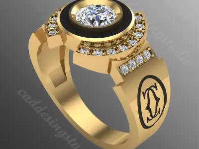 Ring bi133 3D print model