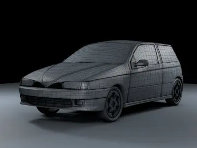 Alfa Romeo 145 1997 3D model