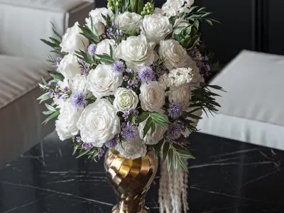 Flower Set 037 3D model