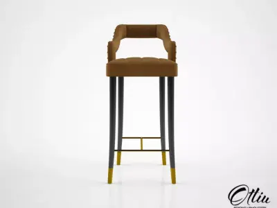 Ottiu Kelly bar chair 3D model