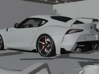 Toyota GR Supra MK5 3D model