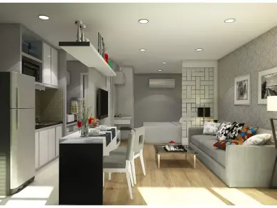 condominium suite 3D model