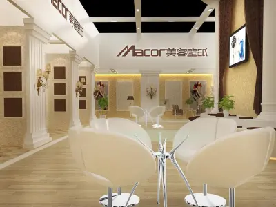 Exhibition - Area - 25X18-3DMAX2009-014 3D model