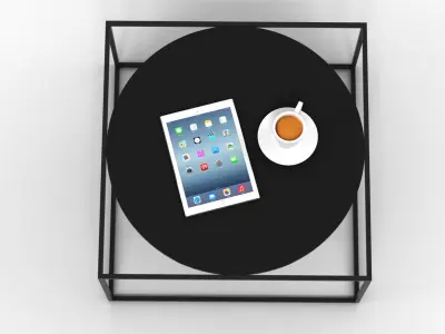 Contemporary Coffee Table 3D model