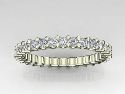 Band Ring 3D print model 87