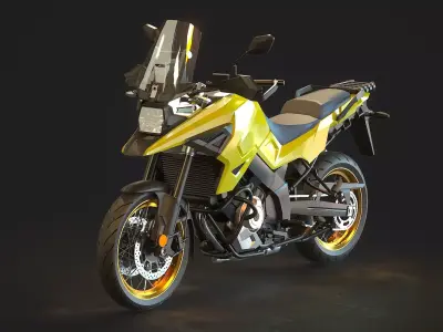 Base model  Suzuki V Storm 1050 2020 3D model