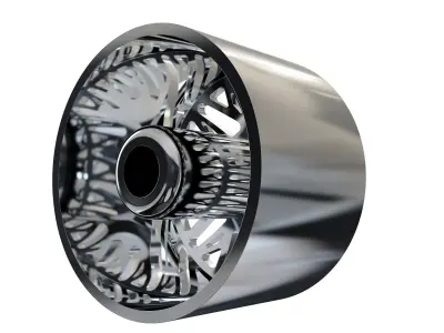 JTX FRONT GAME DUALLY WHEEL 3D MODEL 3D print model