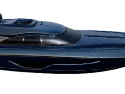 Luxury Sport Yacht 3D Model Low-poly 3D model