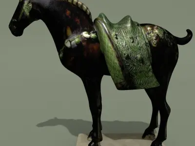Horse Statuette Collection volume 5 3D model