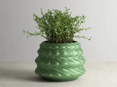vase 3d print 344 3D print model