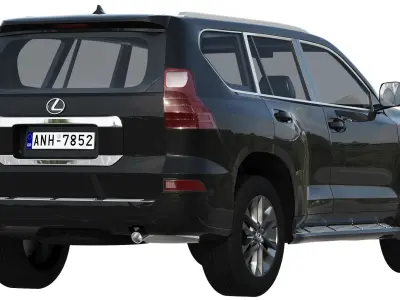 Lexus GX460 2021 3D model