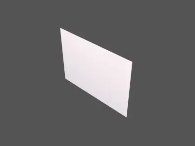 Envelope v1 001 Low-poly 3D model