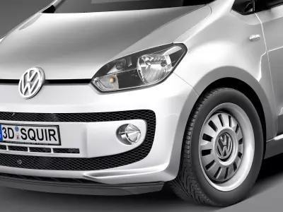 Volkswagen UP 3-door 2013 3D model