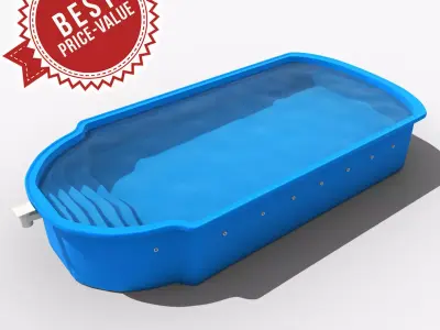 Orlik swimming pool 3D model