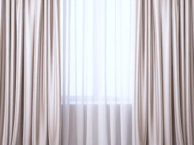 Set 103 Curtains 3D model