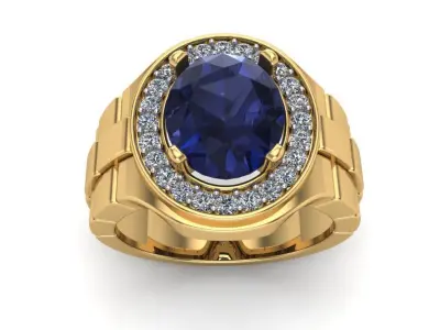 Watch Belt Ring 3D print model