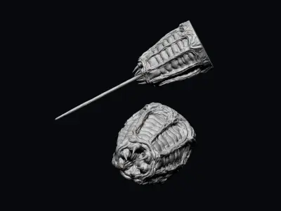 Barnacle Half-Life 1 version STL Free 3D print model