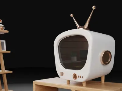 Cozy room 3D model