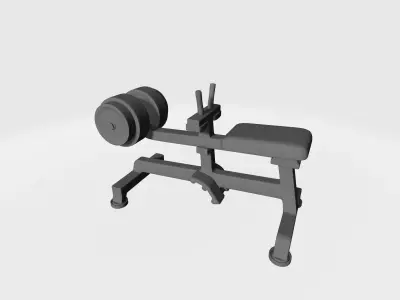 Gastrocnemius muscle trainer 3D print model