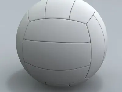 Realistic Volley ball 3D model