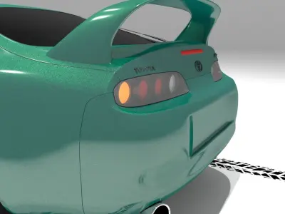 Toyota Supra mk IV 3D model