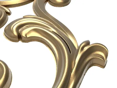  decorative pattern ready for 3D printing 3D model