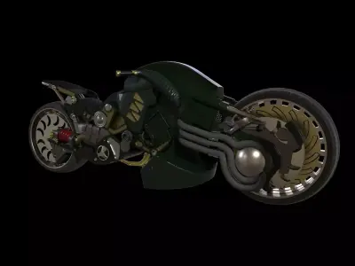 Cyber-moto 3D model
