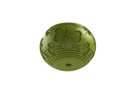 Clover leaf planter 3D print model