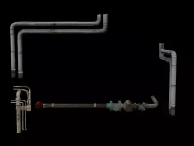 Pipes Free 3D model