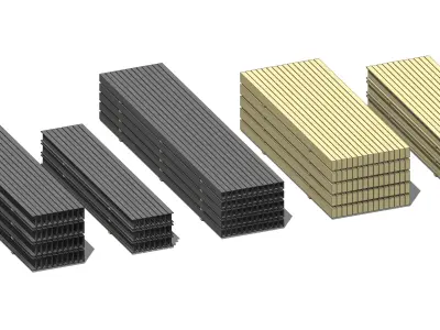 Beam Deposit - Revit Family 3D model