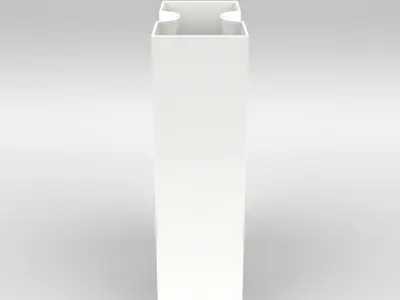Illusion Vase Set 3D model