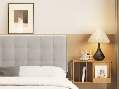 Modern Bedroom 3D model