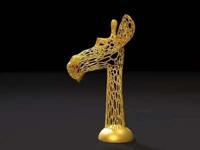 Giraffe 3D print model