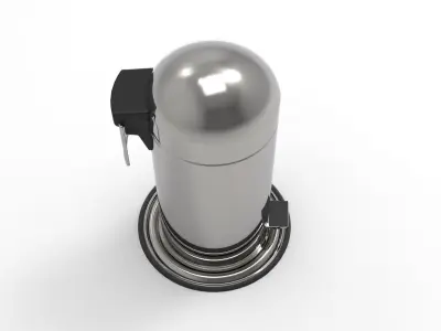 Decor Waste Basket Low-poly 3D model