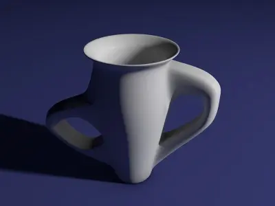 Handle vase Free 3D print model