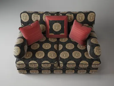 Duresta Blanchard Medium Sofa 3D model