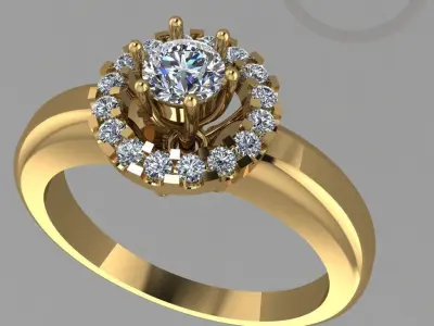 FASION UNIK RING 3D model order