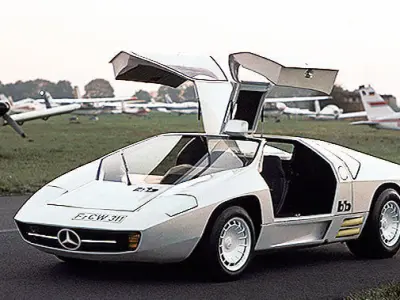 1979 Mercedes Benz CW311 Wheel Rims Low-poly 3D model