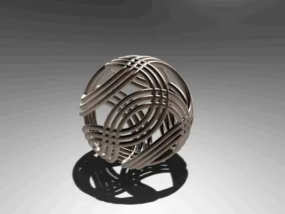SEPAK TAKRAW THAI BALLS 3D print model
