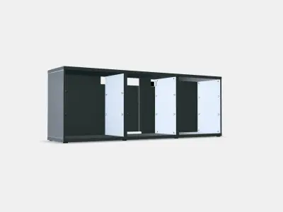 BESTA TV bench 30 3D model