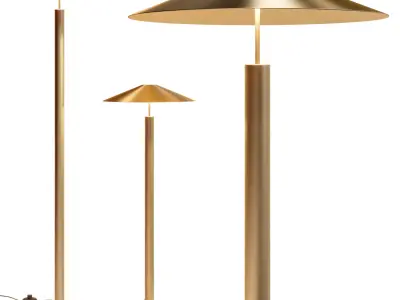 collcection floor lamp  3D Model Pack